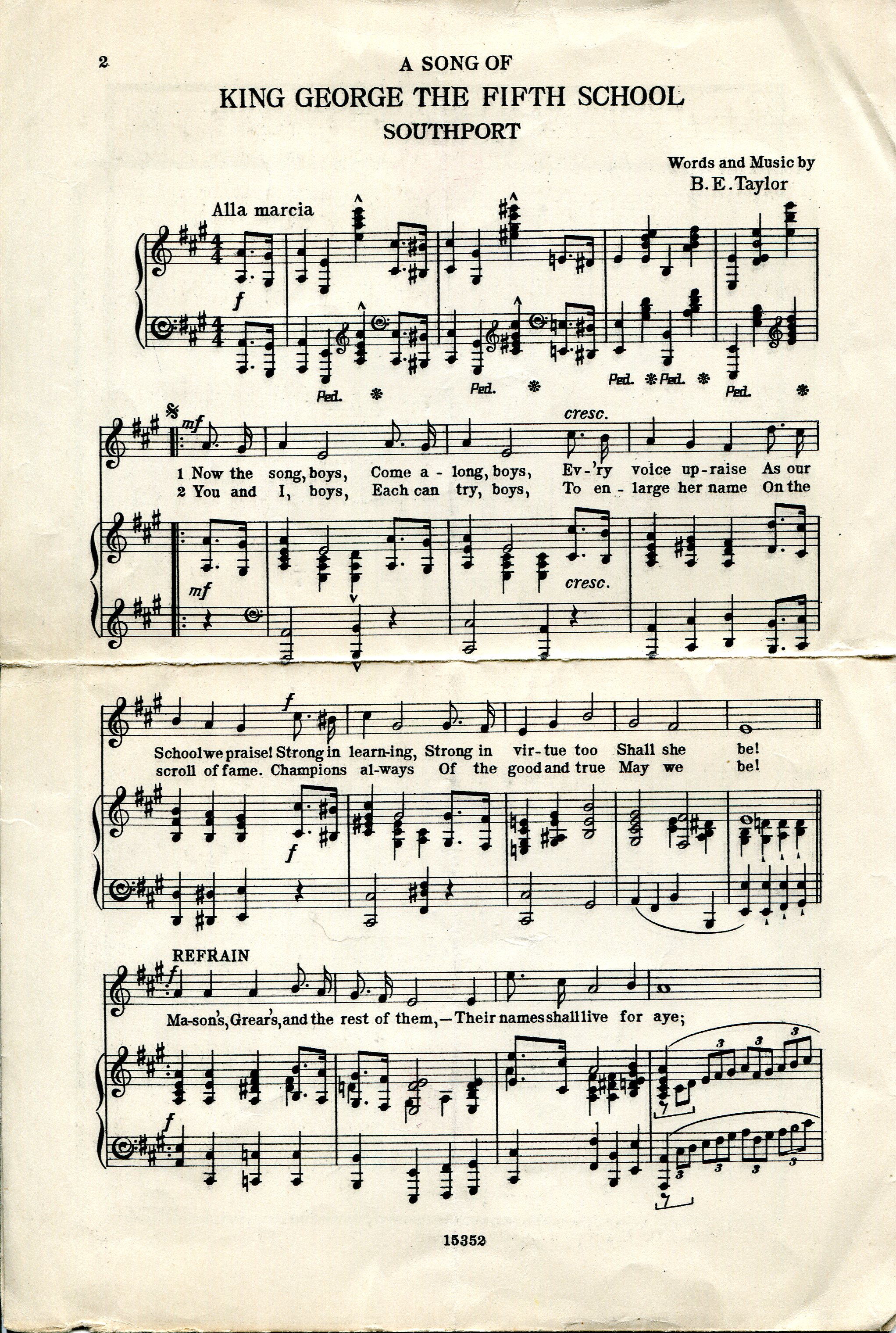 KGV song sheet002